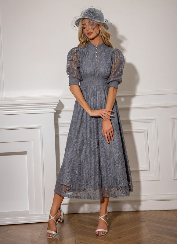 Robe En Dentelle Grande Taille - gallery 3