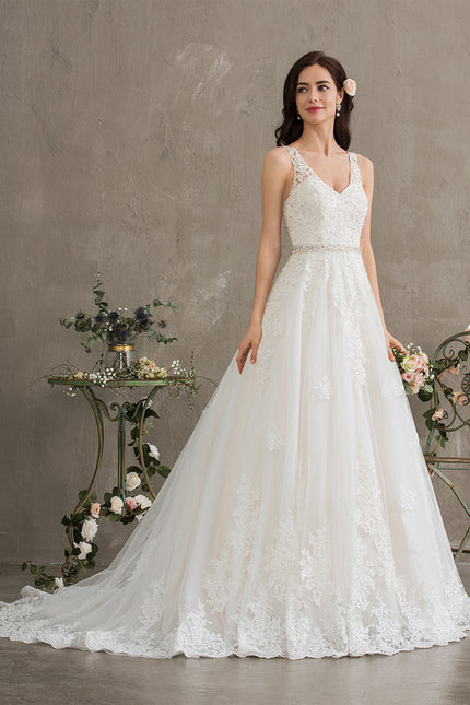 Robe Dentelle Élégance Tulle Dentelle - gallery 5