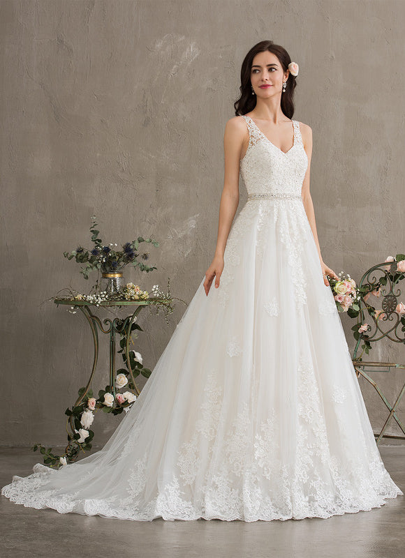 Robe Dentelle Élégance Tulle Dentelle - gallery 5
