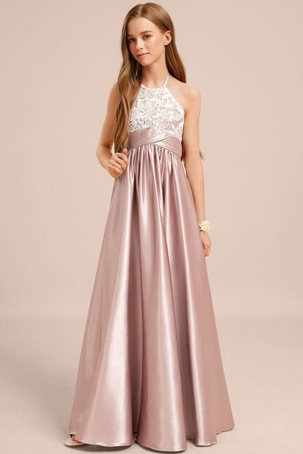 Robe En Dentelle Pour Fillette - gallery 1