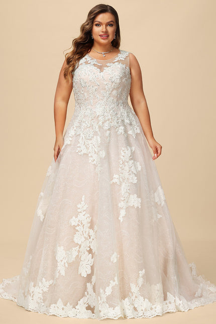 Robe Dentelle Éblouissante Florale - gallery 5