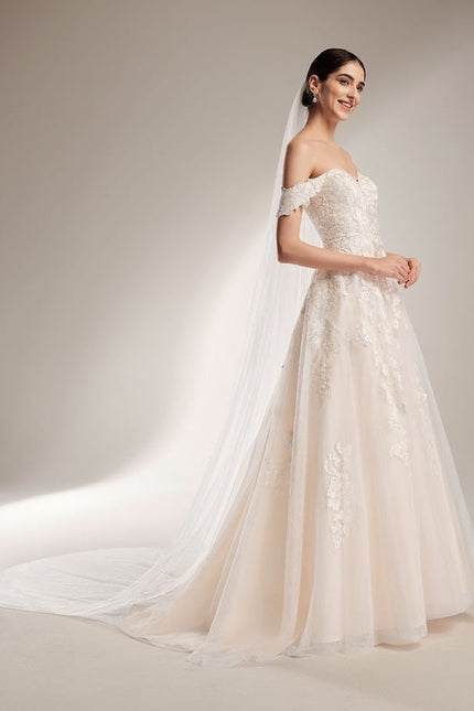 Robe Dentelle De Mariée Vaporeuse - gallery 7