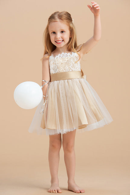 Robe Dentelle Enfant Lumineuse - gallery 2