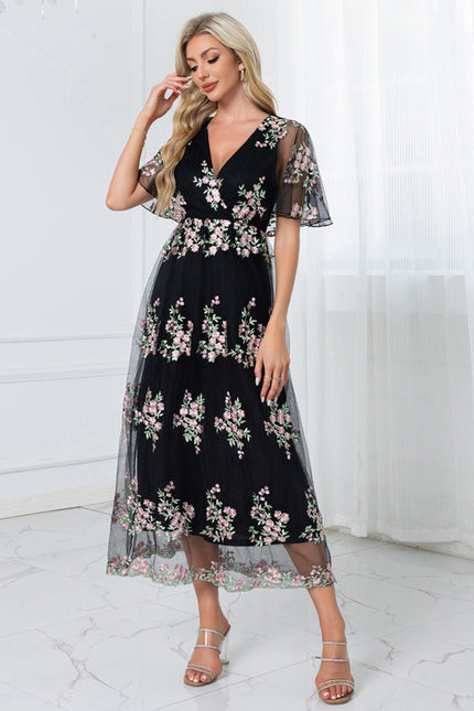 Robe Dentelle Brodée - gallery 5