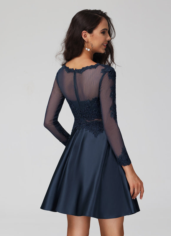 Robe Short Dentelle - gallery 5