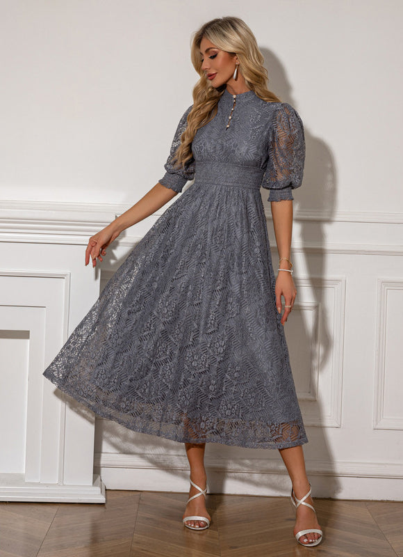 Robe En Dentelle Grande Taille - gallery 1