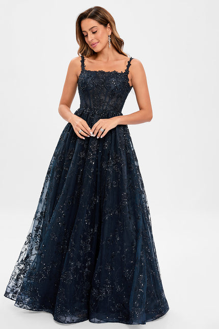 Robe De Soirée Transparente Dentelle - gallery 3