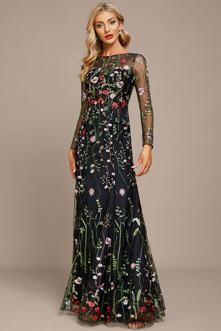 Robe Dentelle Florale Éthérée
