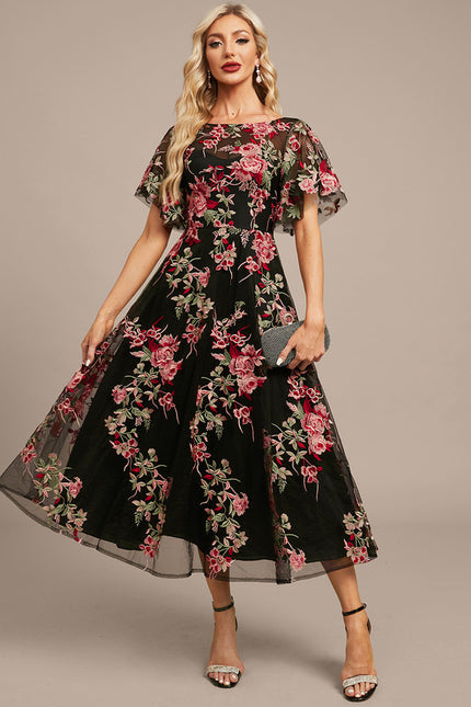 Robe Dentelle Florale Chic - gallery 2
