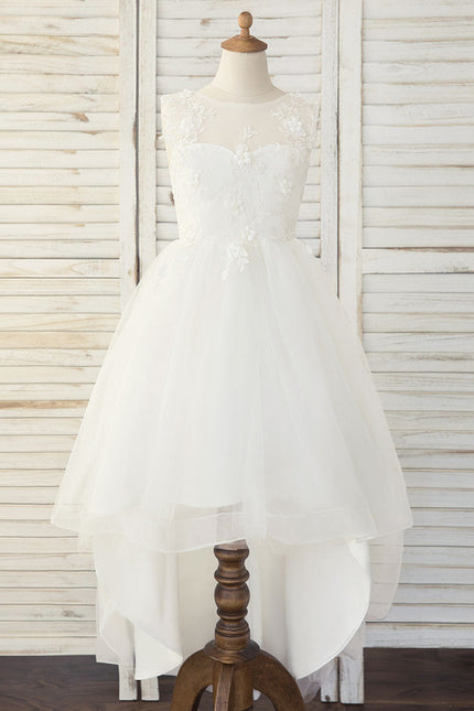 Robe Dentelle Enfant Flottante
