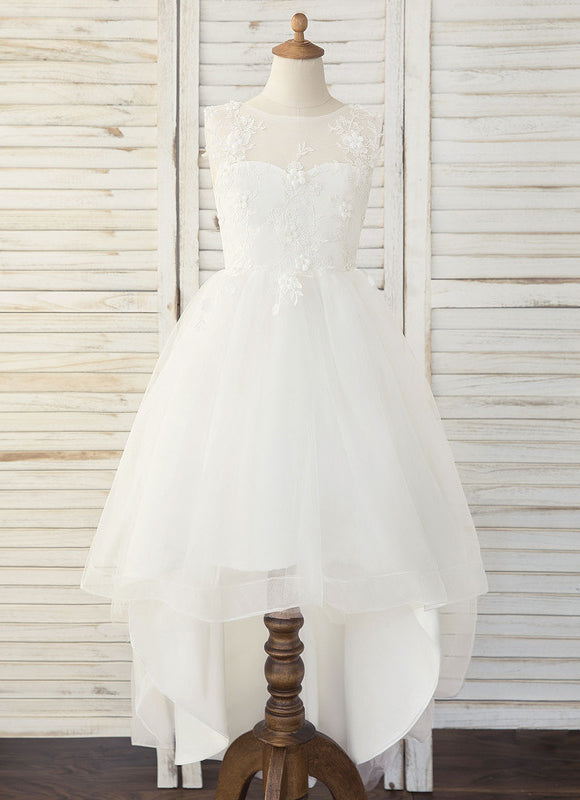 Robe Dentelle Enfant Flottante