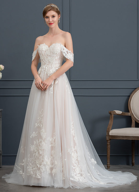 Robe Dentelle Éthérée Florale