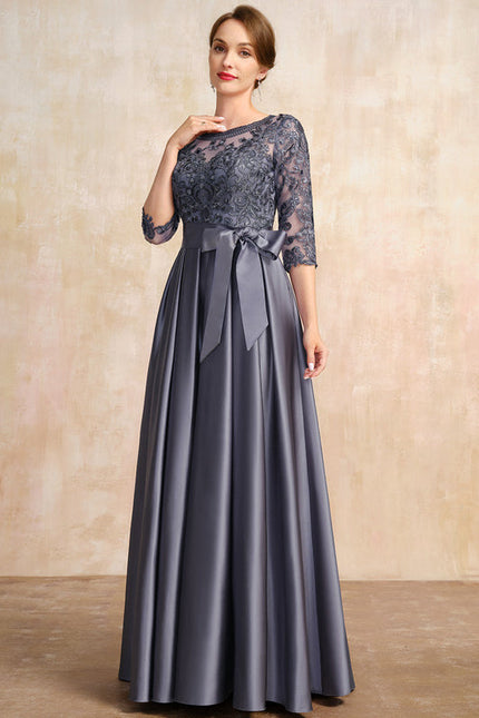 Robe Longue Dos Dentelle - gallery 5