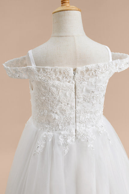 Robe Dentelle Enfant Élégante - gallery 2