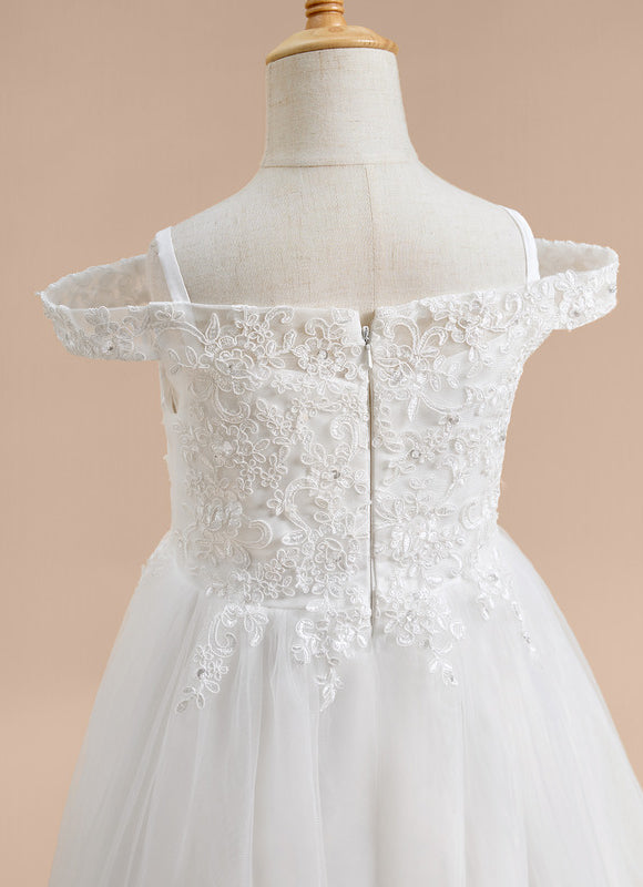 Robe Dentelle Enfant Élégante - gallery 2