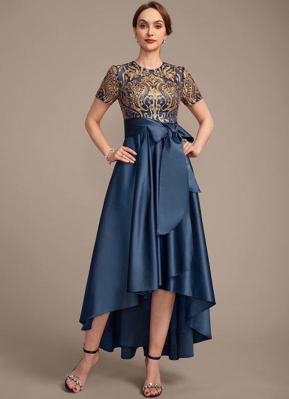Robe Dentelle Élégante À Paillettes - gallery 4