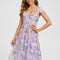 Robe Dentelle Florale Vaporeuse