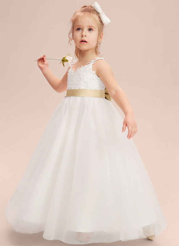 Robe Dentelle Tulle Ornée - gallery 4