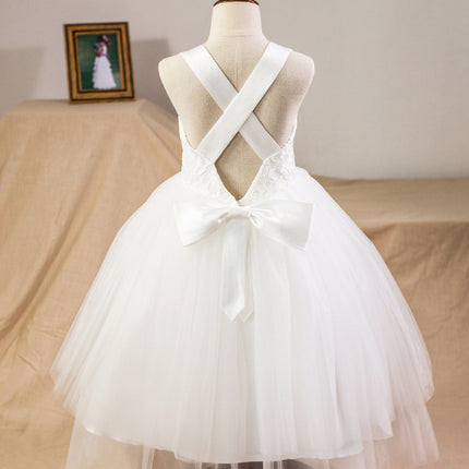 Robe Dentelle Tulle Satinée