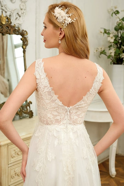 Robe Dentelle Élégance Nuptiale Tulle - gallery 5