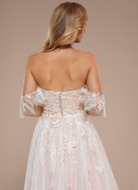 Robe Dentelle Bohème Romantique - gallery 6