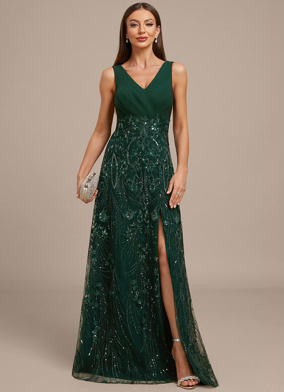 Robe Dentelle Soirée Scintillante