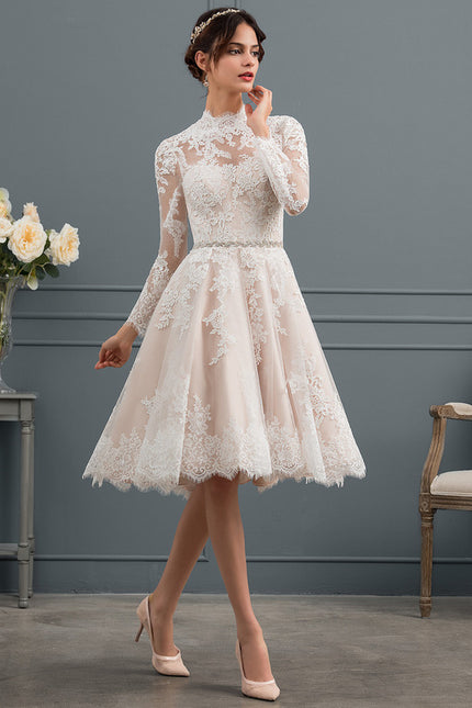 Robe Dentelle Courte Dentelle - gallery 2
