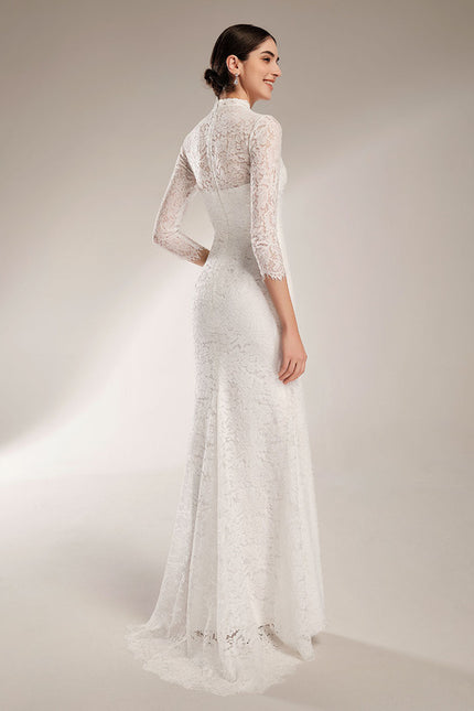 Robe Dentelle Sirène Chic - gallery 5