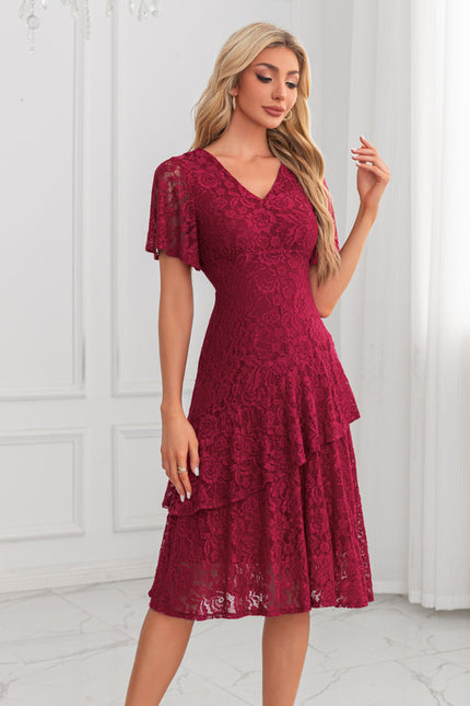 Robe Dentelle En Bas - gallery 2