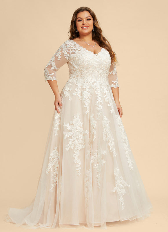 Robe Mariee Bustier Dentelle - gallery 8