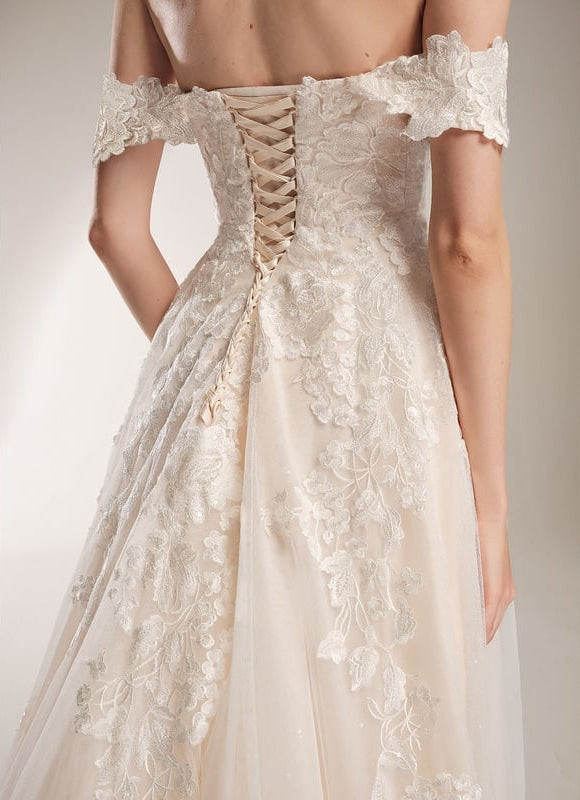 Robe Dentelle De Mariée Vaporeuse - gallery 2