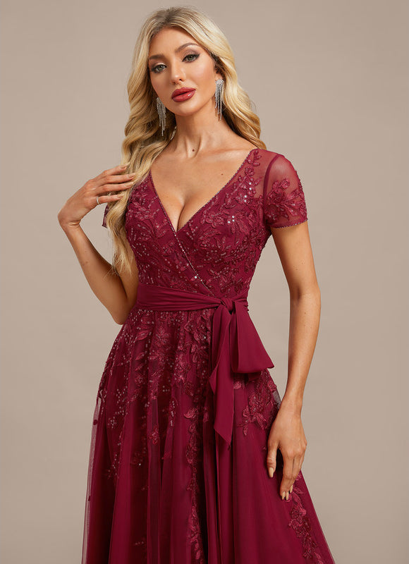 Robe Tulle Et Dentelle - gallery 1