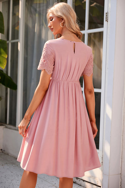 Robe Dentelle Sans Manches - gallery 5