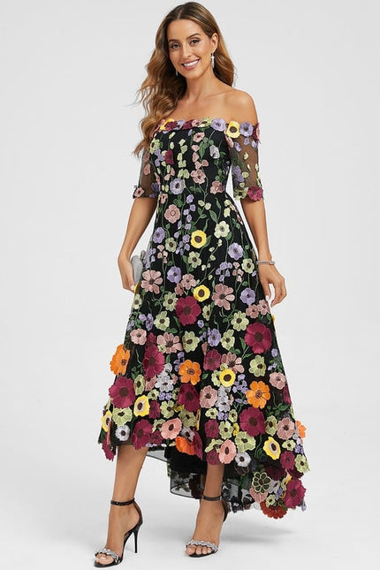 Robe Dentelle Bohème Éclatante - gallery 4