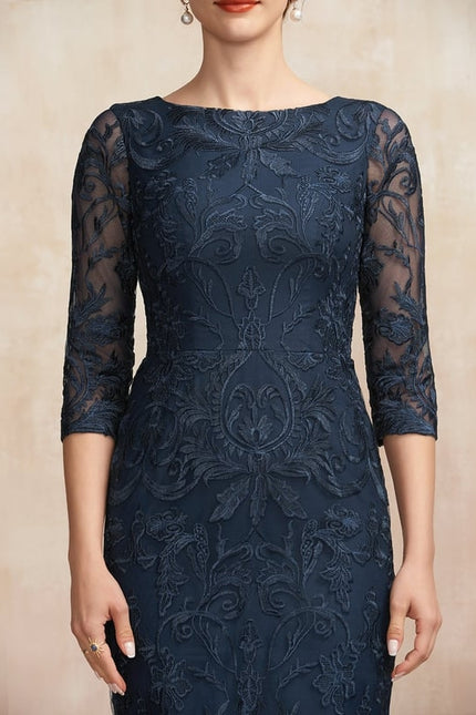 Robe Dentelle En Dentelle Raffinée - gallery 6