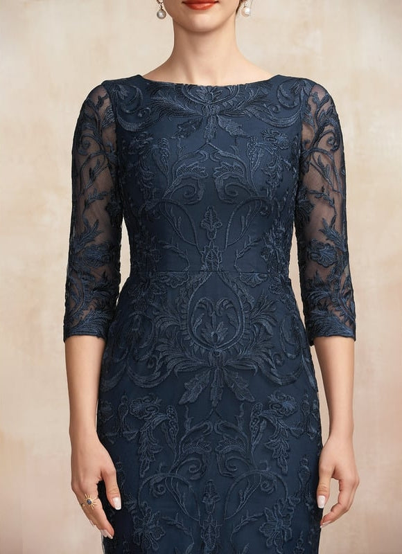 Robe Dentelle En Dentelle Raffinée - gallery 6