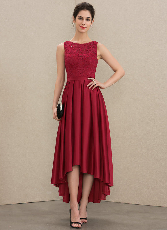 Robe Dentelle Rouge Chic - gallery 3