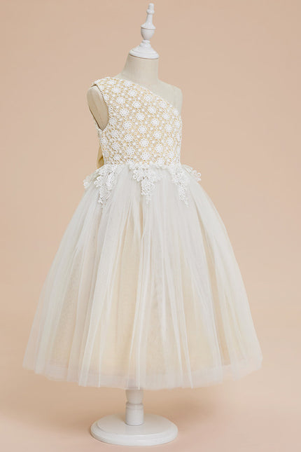Robe Dentelle Élégante À Nœud - gallery 3