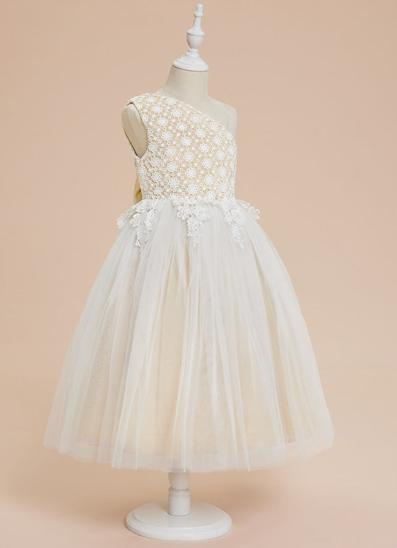 Robe Dentelle Élégante À Nœud - gallery 3