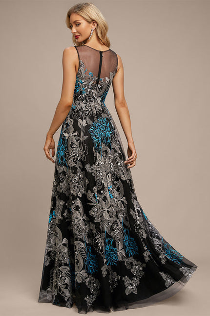 Robe Dentelle Soirée Florale Chic - gallery 6