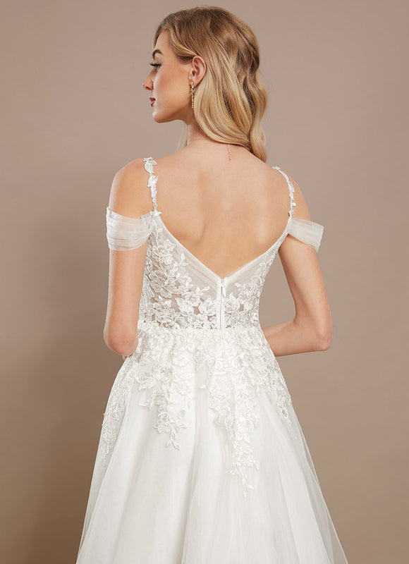 Robe Dentelle Princesse Éthérée - gallery 5