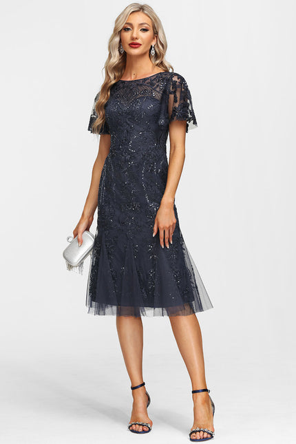 Robe Dentelle Élégance Scintillante