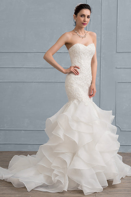 Robe Dentelle Sirène Dentelle