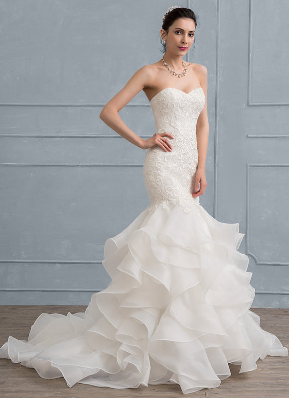 Robe Dentelle Sirène Dentelle