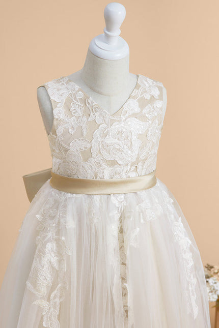 Robe Longue Bustier Dentelle - gallery 5