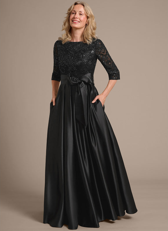 Robe Dentelle Noire Grande Taille - gallery 4