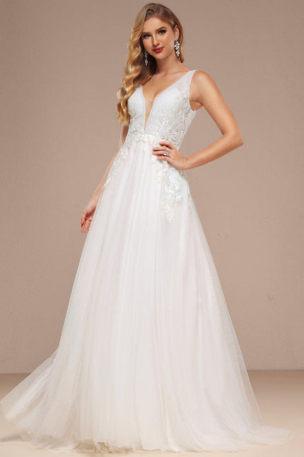 Robe Mariee Bustier Dentelle - gallery 1