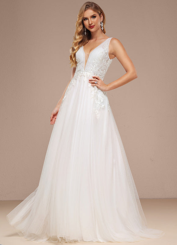 Robe Mariee Bustier Dentelle - gallery 1