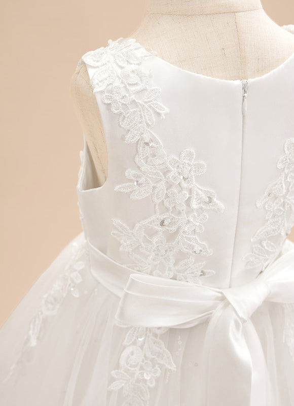 Robe Dentelle Fille Mariage Chic - gallery 7