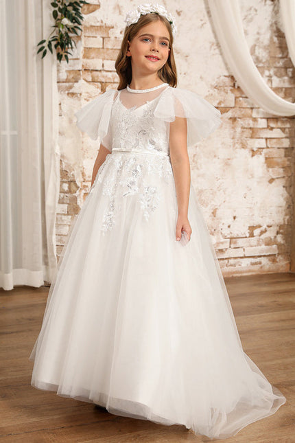 Robe Dentelle Tulle Aérienne - gallery 7